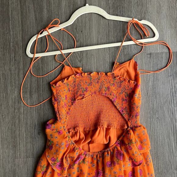 For Love & Lemons Peony High Low Floral Dress Size XS​​​ - Picture 10 of 10